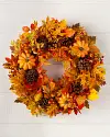 28 inches Outdoor Autumn Traditions Wreath SSC \nby Balsam Hill