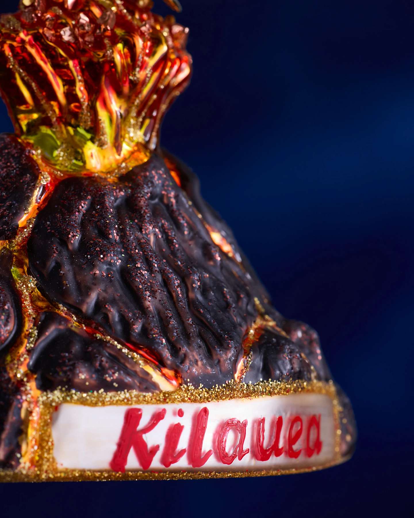 Balsam Hill Studio Volcano Ornament