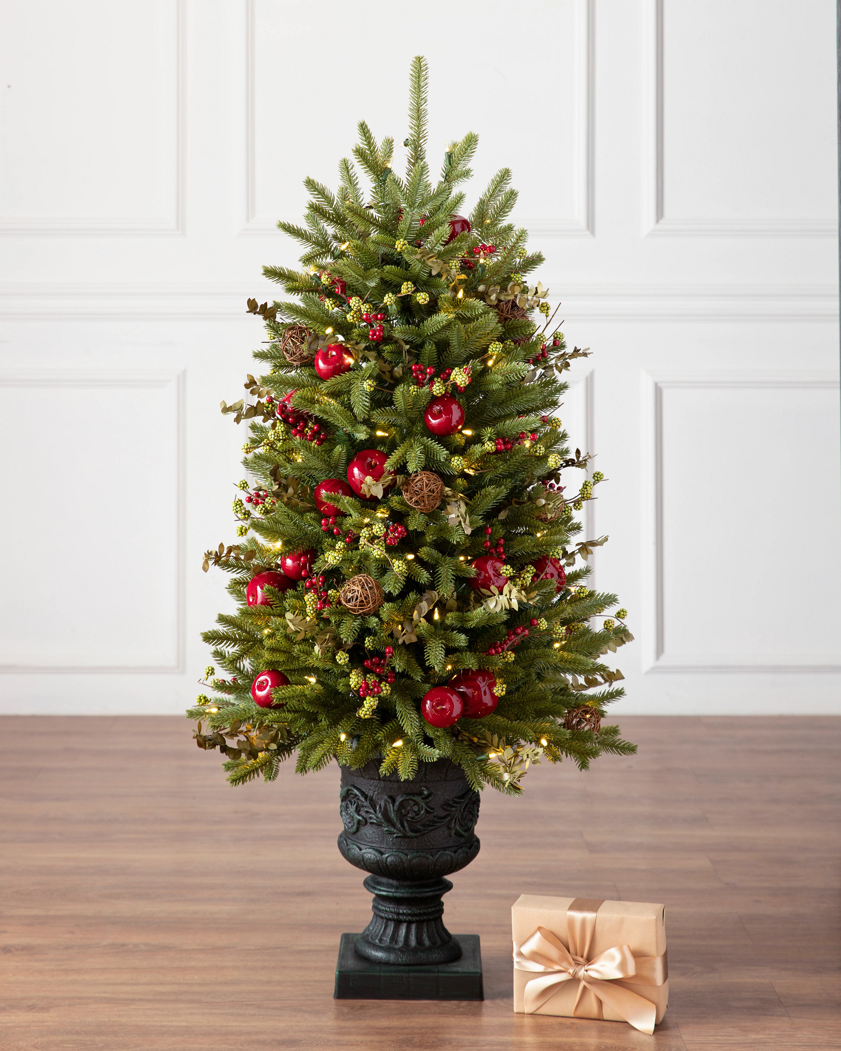 BH Norway Spruce Holiday Potted Tree