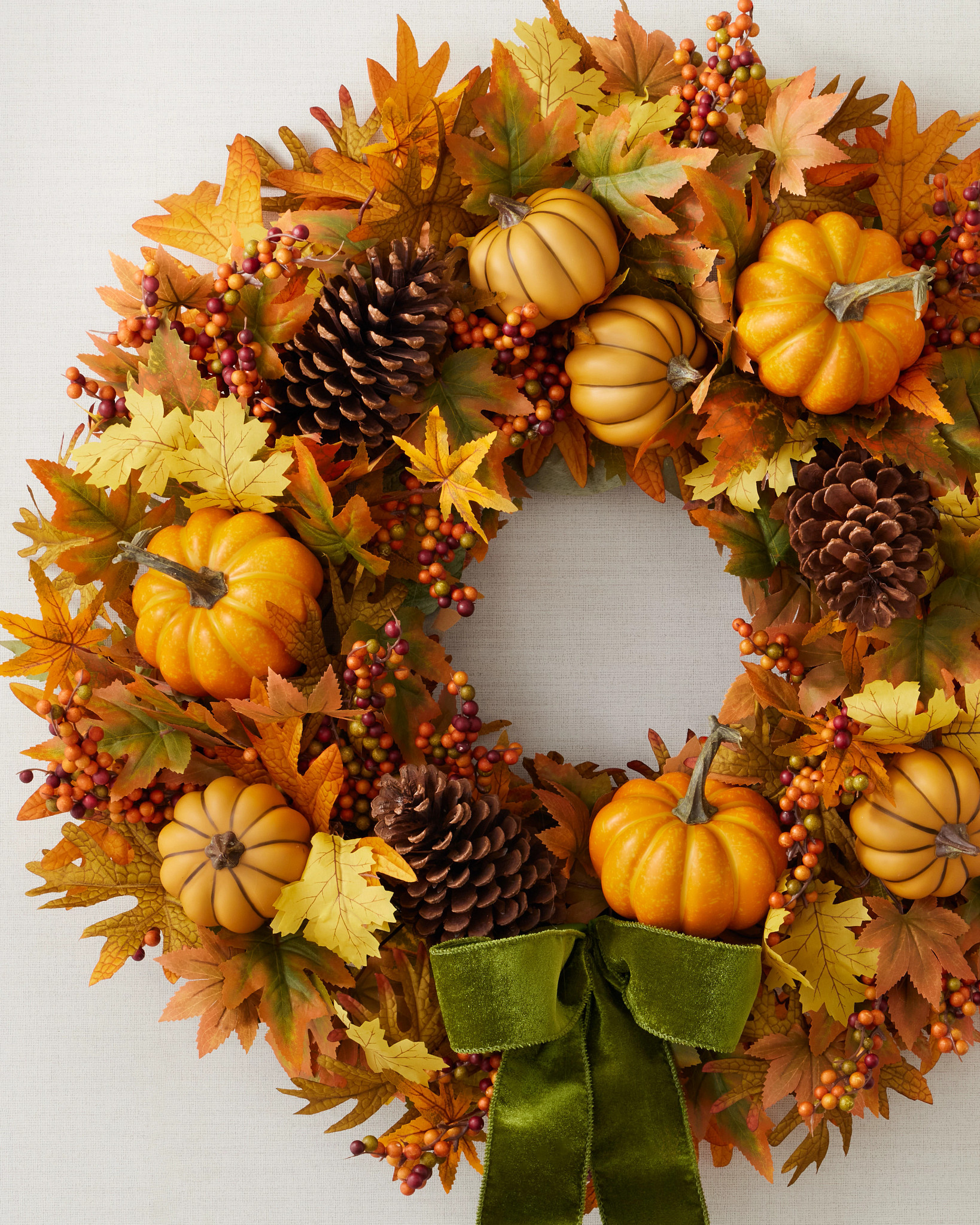 Golden Harvest Wreath