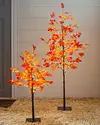 Outdoor LED Autumn Maple Tree by Balsam Hill Lifestyle 10