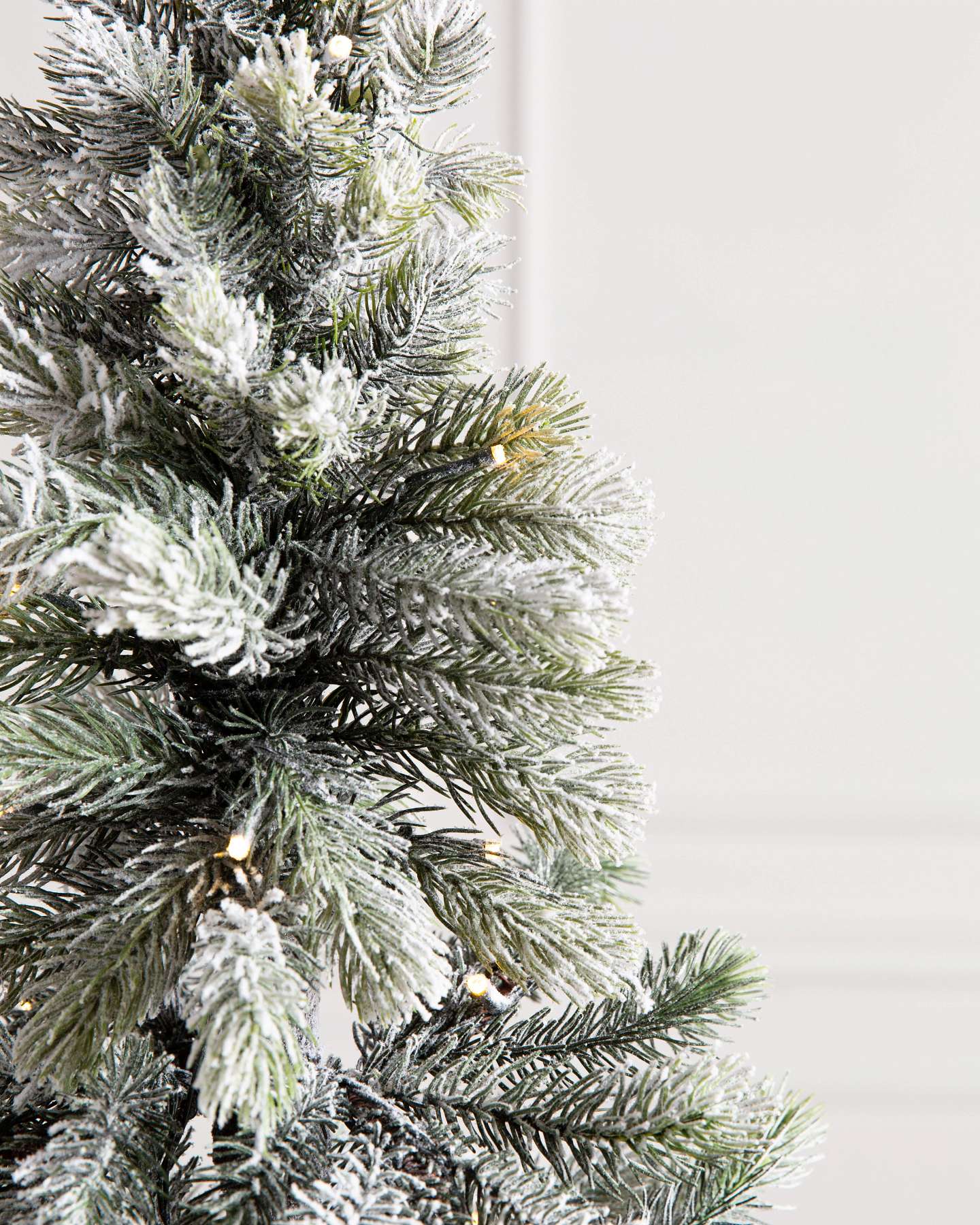 6FT Frosted Forest Pine Tree by Balsam Hill Closeup 10