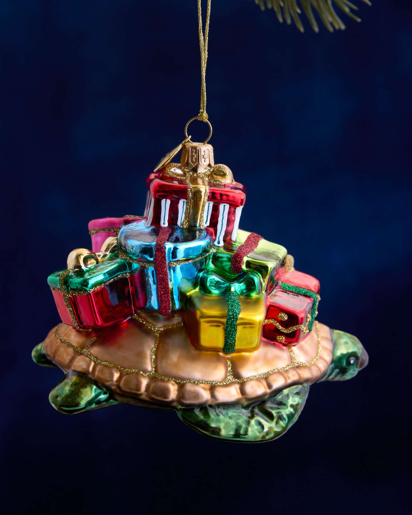 Balsam Hill Studio Honu with Gifts Ornament