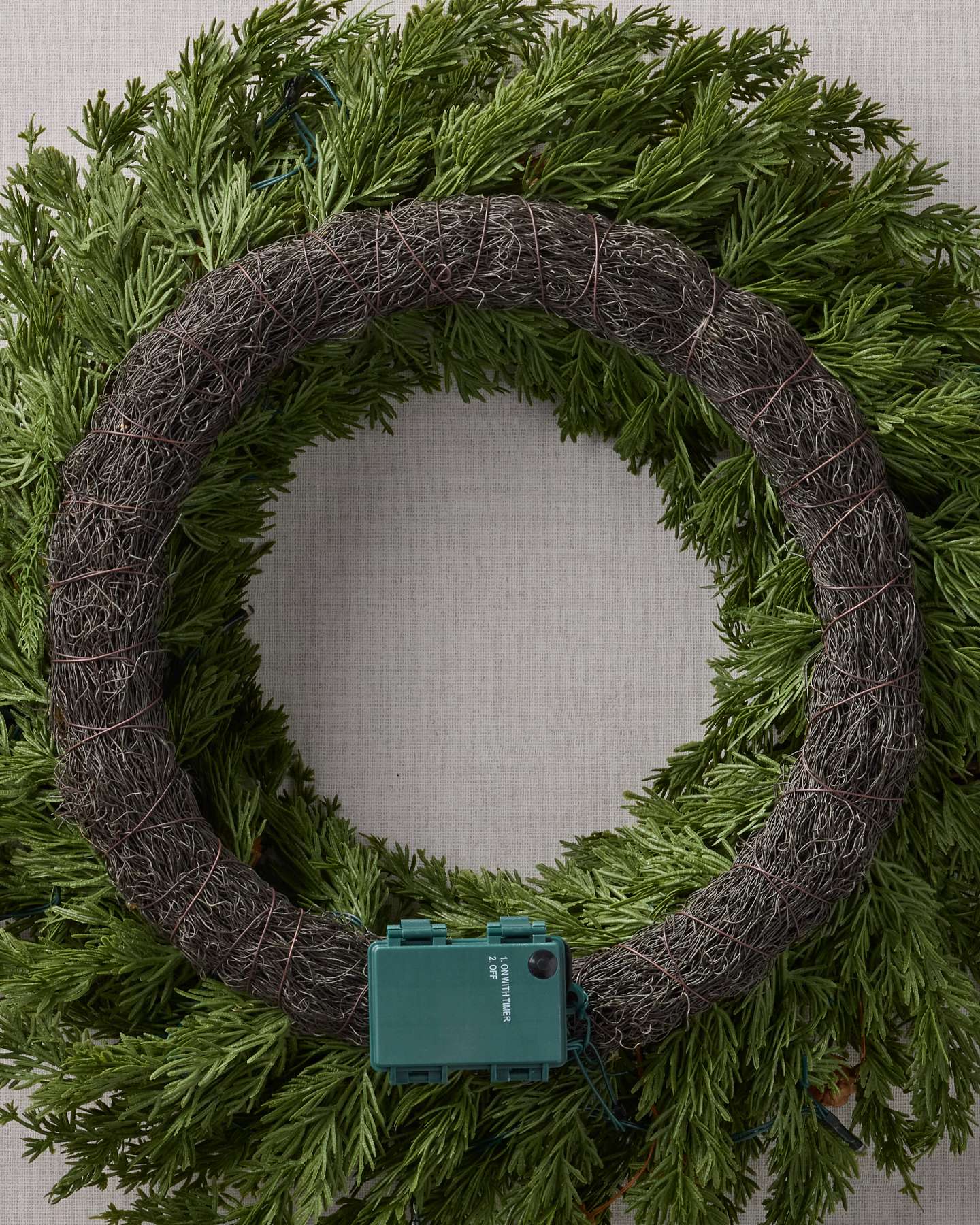 24" Real-Feel® Cypress and Pinecone Splendor Wreath