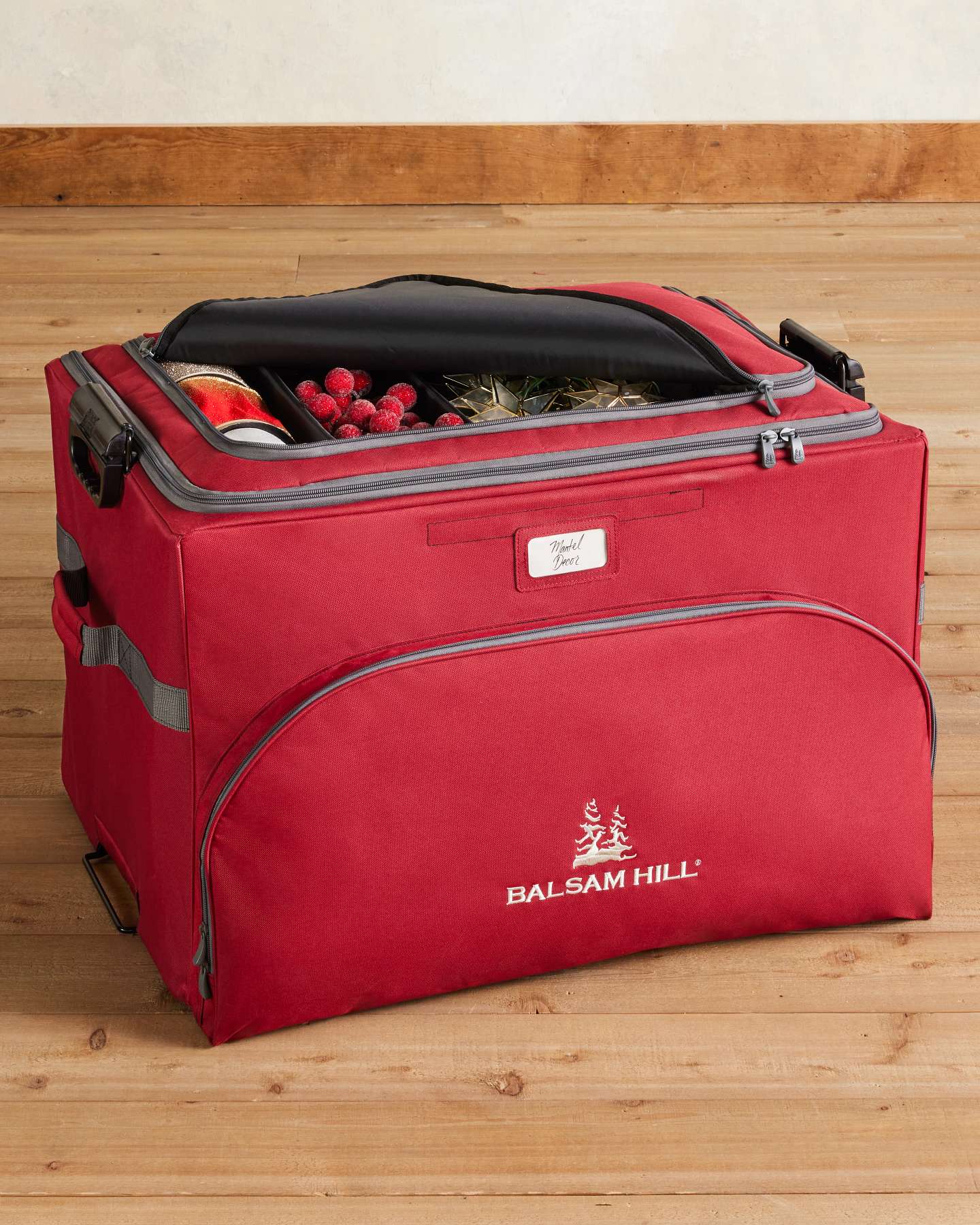 Balsam Hill Stack and Lock Large Storage Case with Sturdy Construction