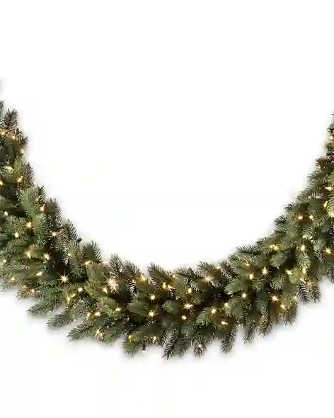 Vermont White Spruce Ultrabright Garland, LED Clear by Balsam Hill SSC 40
