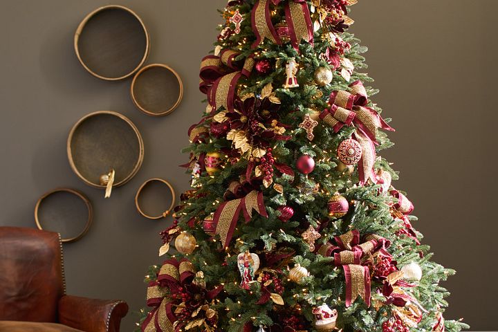 Dekorationsideen für den Weihnachtsbaum