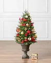 Outdoor Christmas Charm Potted Tree by Balsam Hill