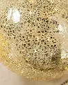 Gold Glowing Mercury Glass Orbs by Balsam Hill Closeup 10
