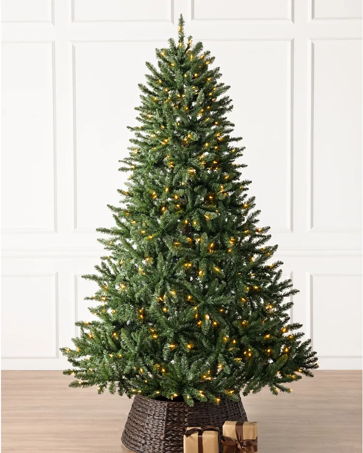 Classic Evergreen Spruce Artificial Christmas Tree Balsam Hill