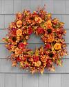 Sunburst Mums Wreath by Balsam Hill SSC 10