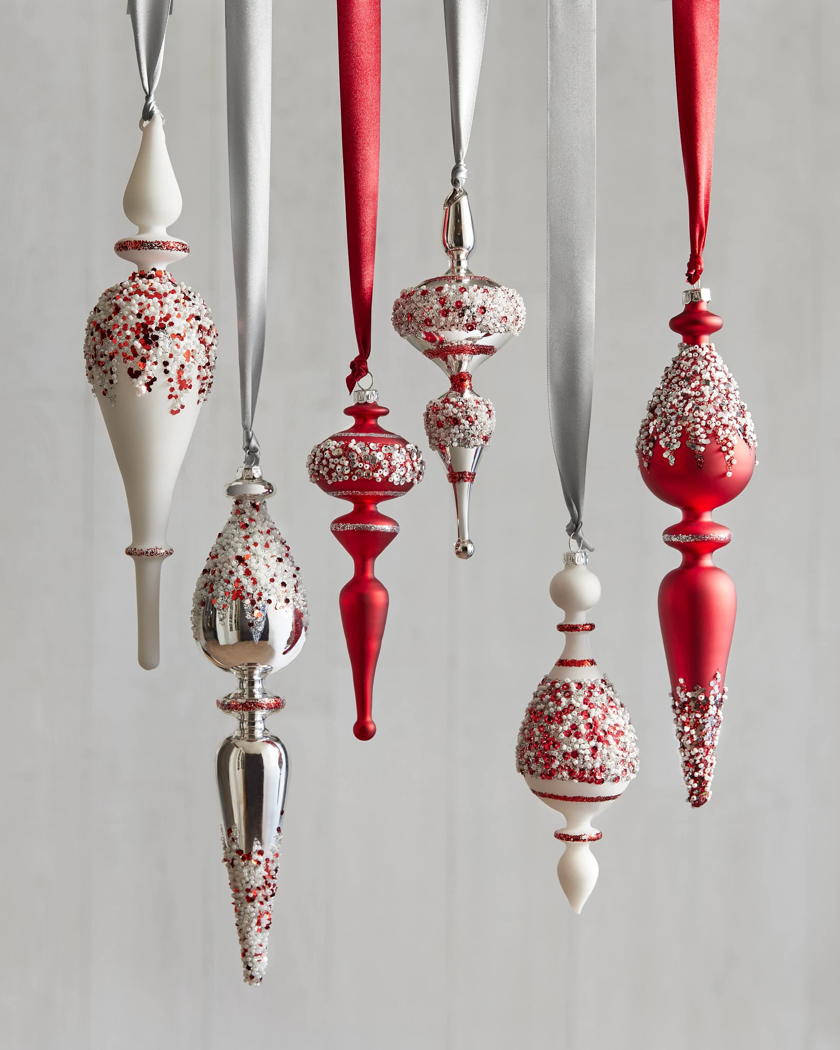 Nordic Frost Ornament Set by Balsam Hill Lifestyle 45