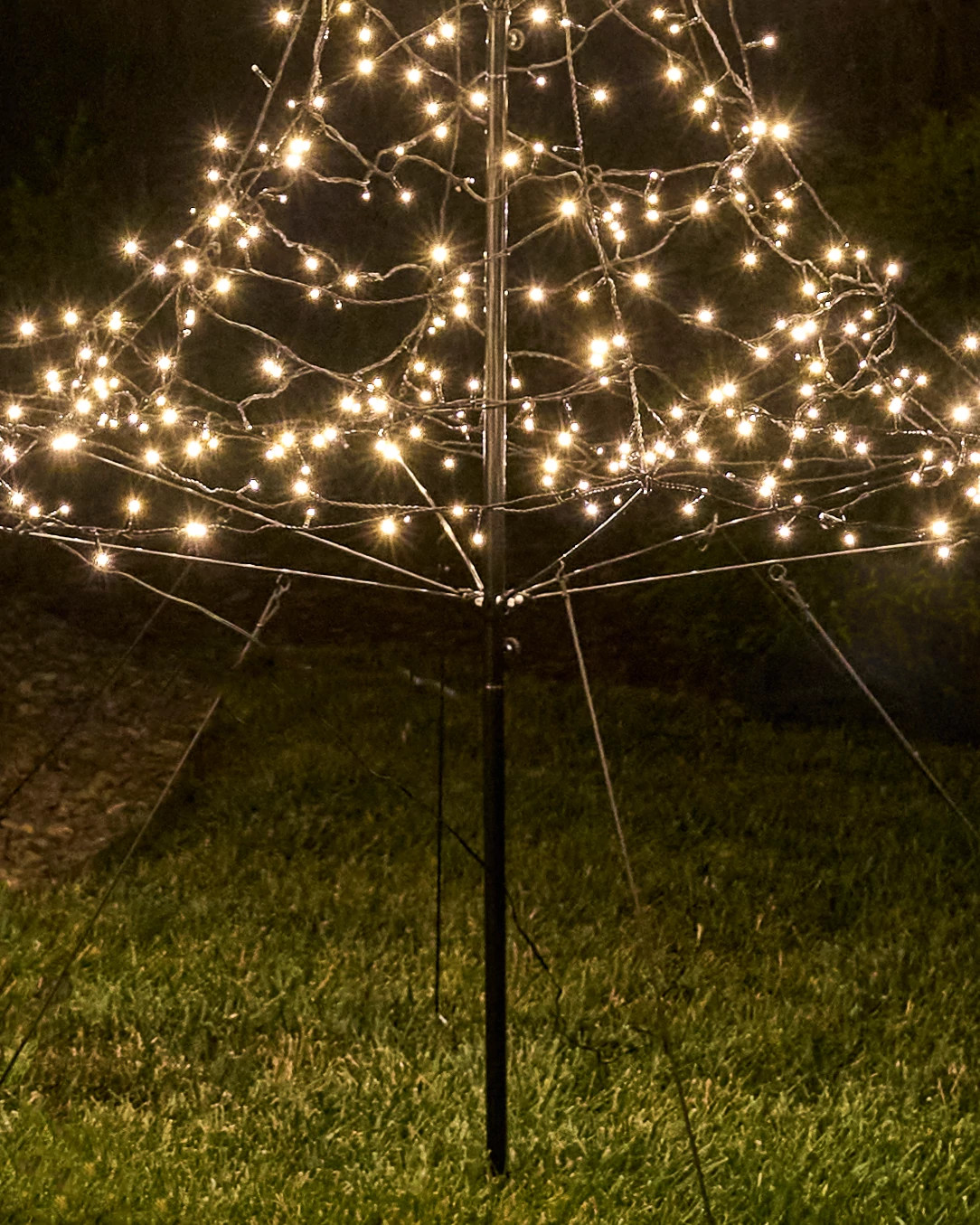led christmas lights outdoor tree