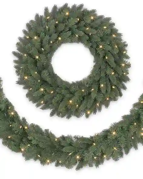 Vermont White Spruce Wreath and Garland Main