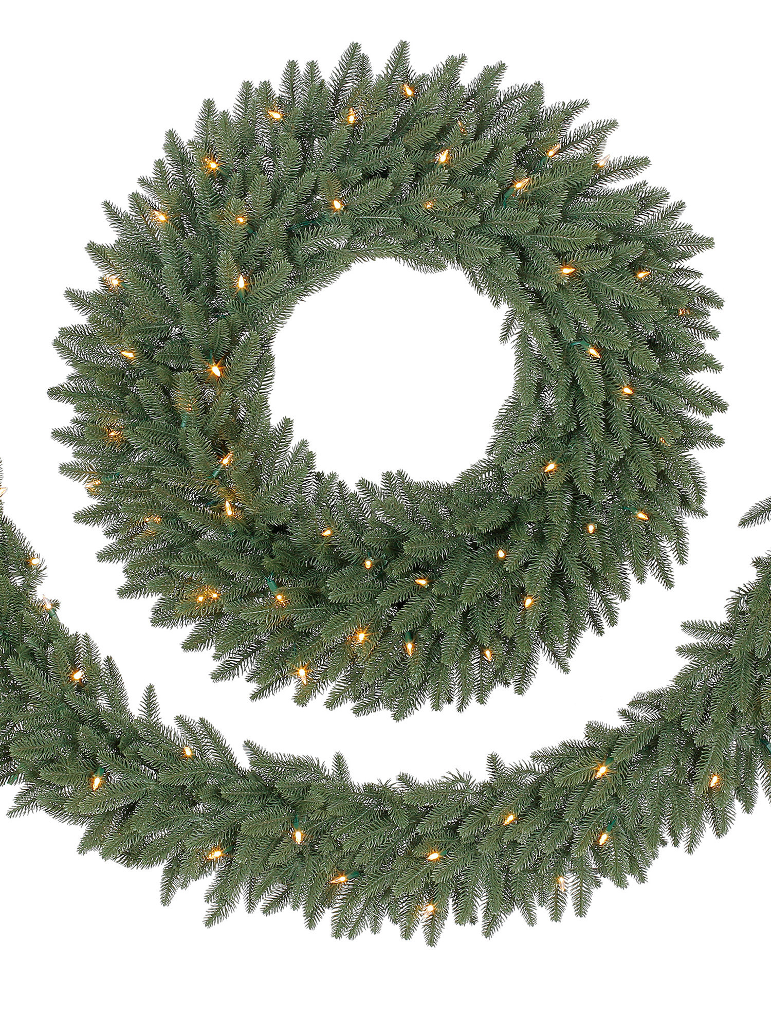 Nordmanntanne Weihnachtskränze und Girlanden | Balsam Hill