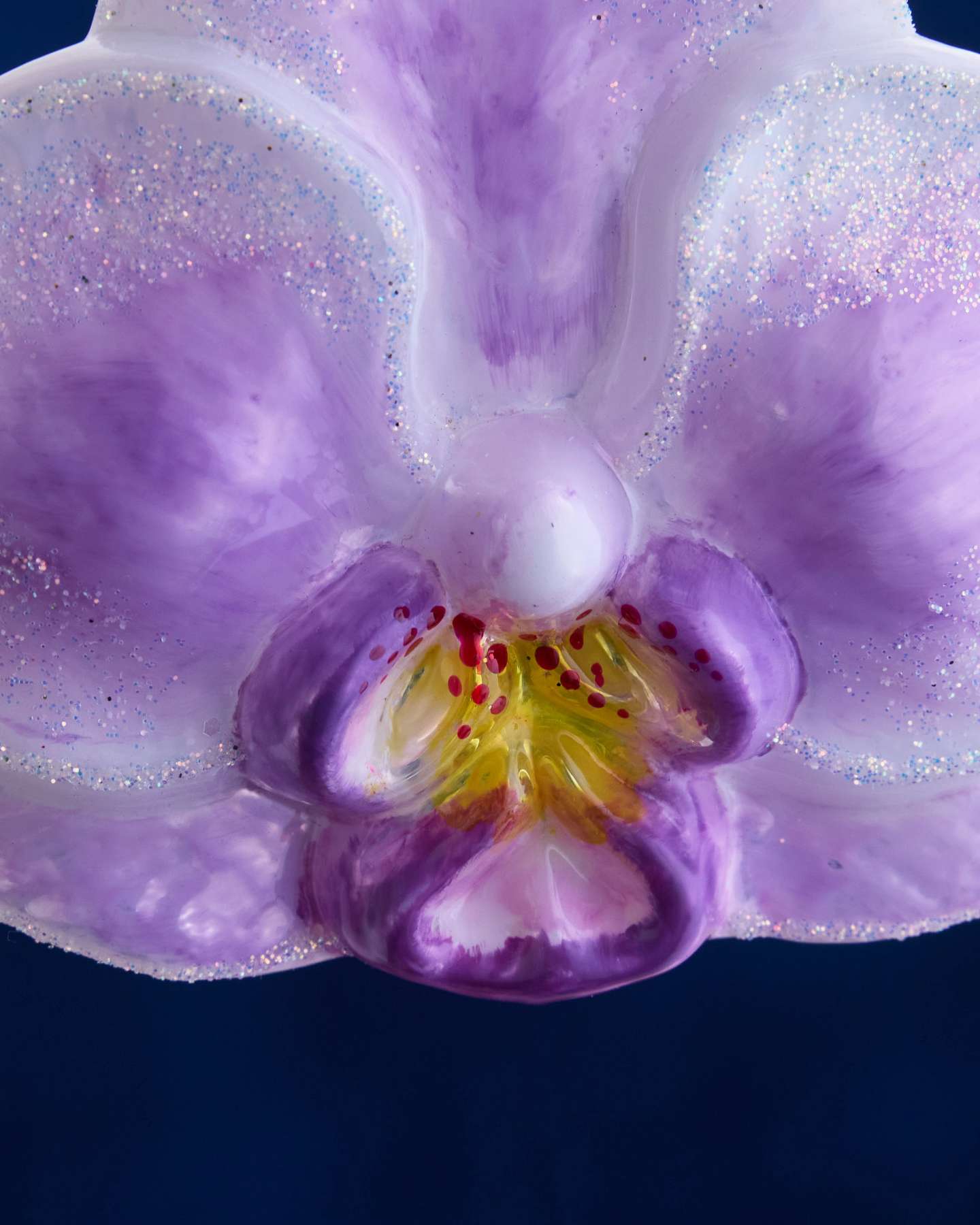 Balsam Hill Studio Lilac Orchid Ornament
