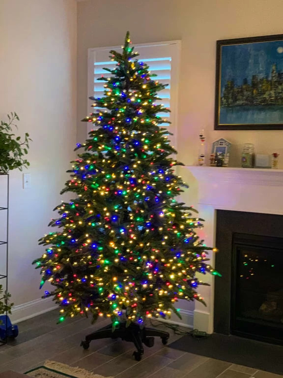 BH Noble Fir Prelit Christmas Flip Tree™ Balsam Hill