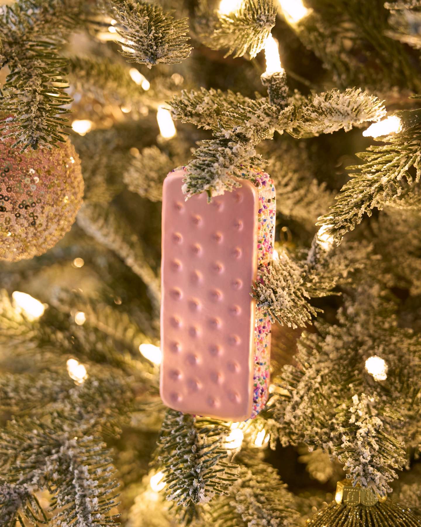 Weihnachtsbaumschmuck-Set Festliche Leckereien aus Glas