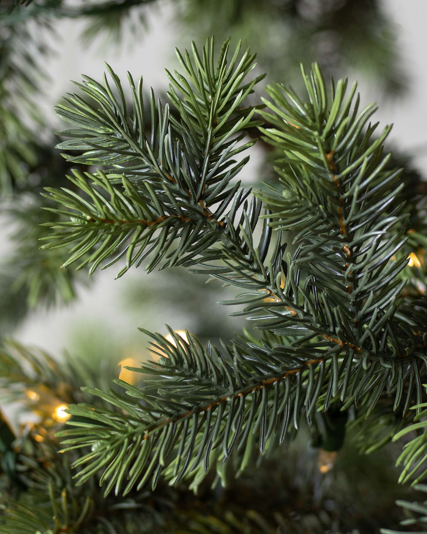 Balsam Hill Yukon Spruce Artificial Christmas Tree Detailed Foliage View