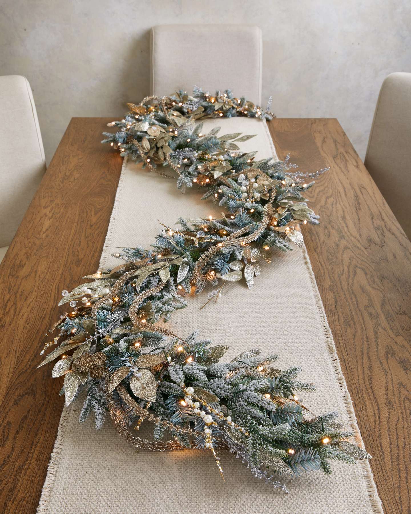 Champagne & Crystal Garland