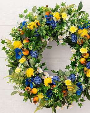 Outdoor Summer Breeze Wreath Outdoor Summer Breeze Wreath