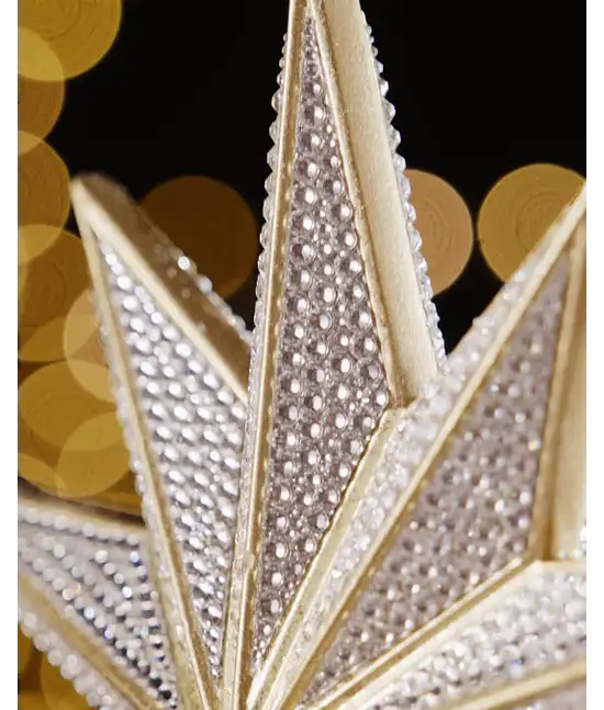 Balsam Hill Star Bright Tree Topper Featuring Crystals by Swarovski®