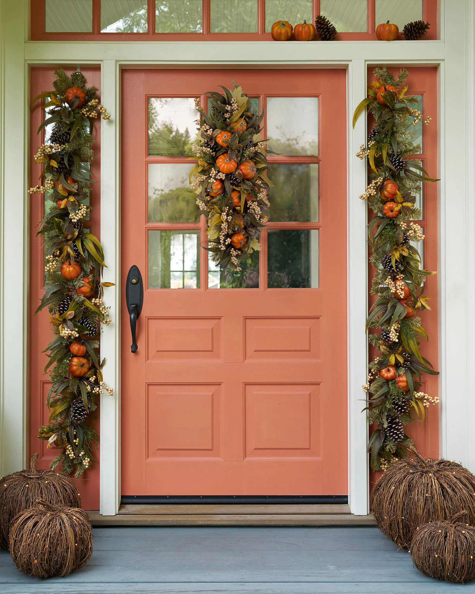 Autumn Abundance Artificial Fall Swag | Balsam Hill