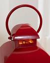 Red Classic Fairy Light Lantern by Balsam Hill Closeup 10