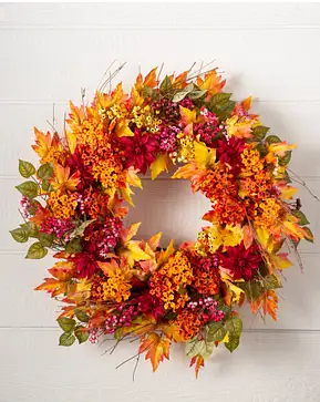 Outdoor Harvest Bloom Wreath Outdoor Harvest Bloom Wreath