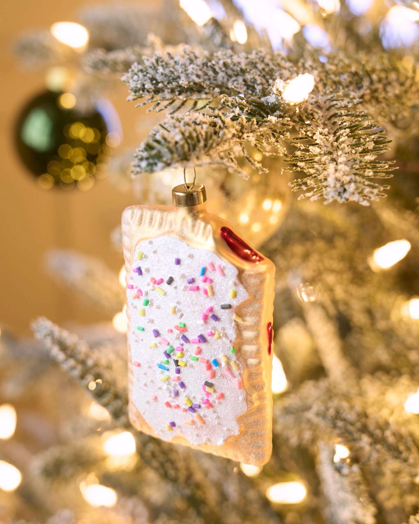 Weihnachtsbaumschmuck-Set Festliche Leckereien aus Glas
