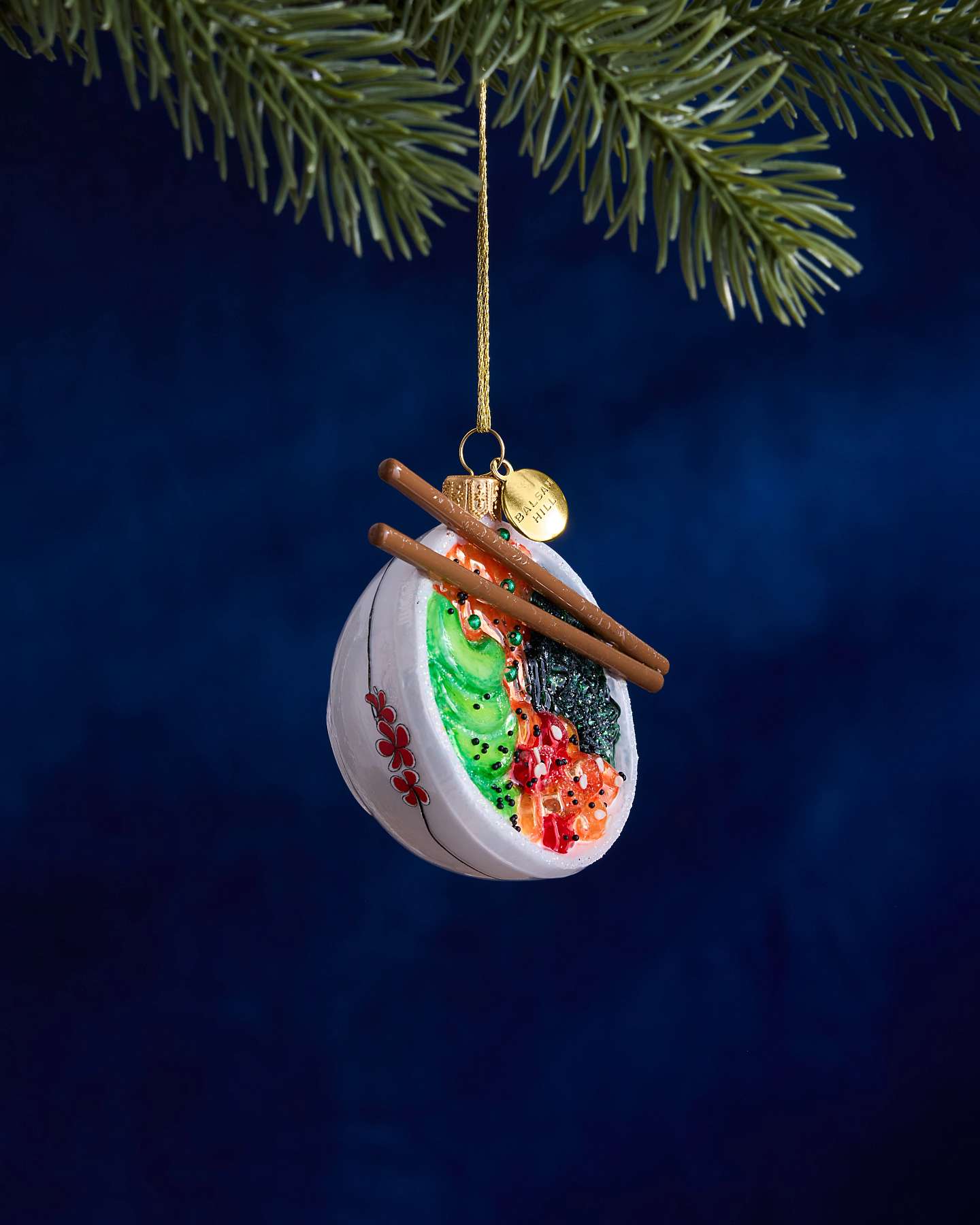 Balsam Hill Studio Poke Bowl Ornament
