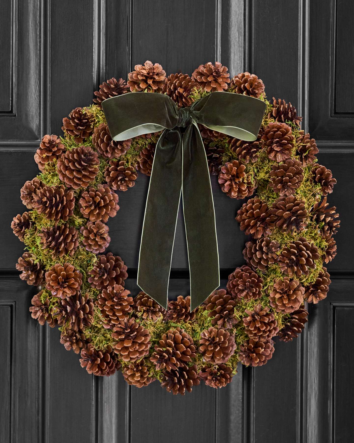 Weihnachtskranz im englischen Landhausstil