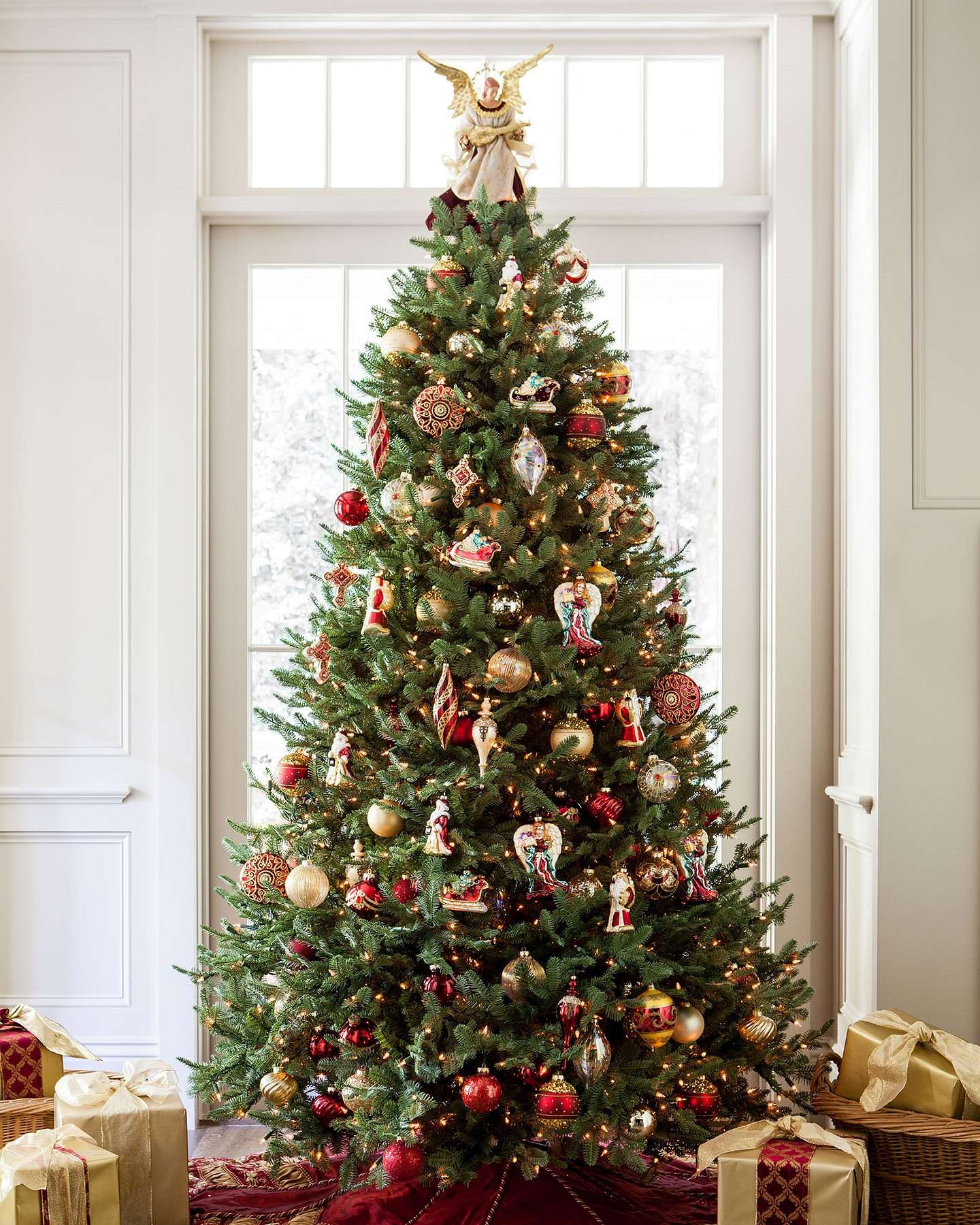 Balsam Hill Cimier de sapin Ange de Noël
