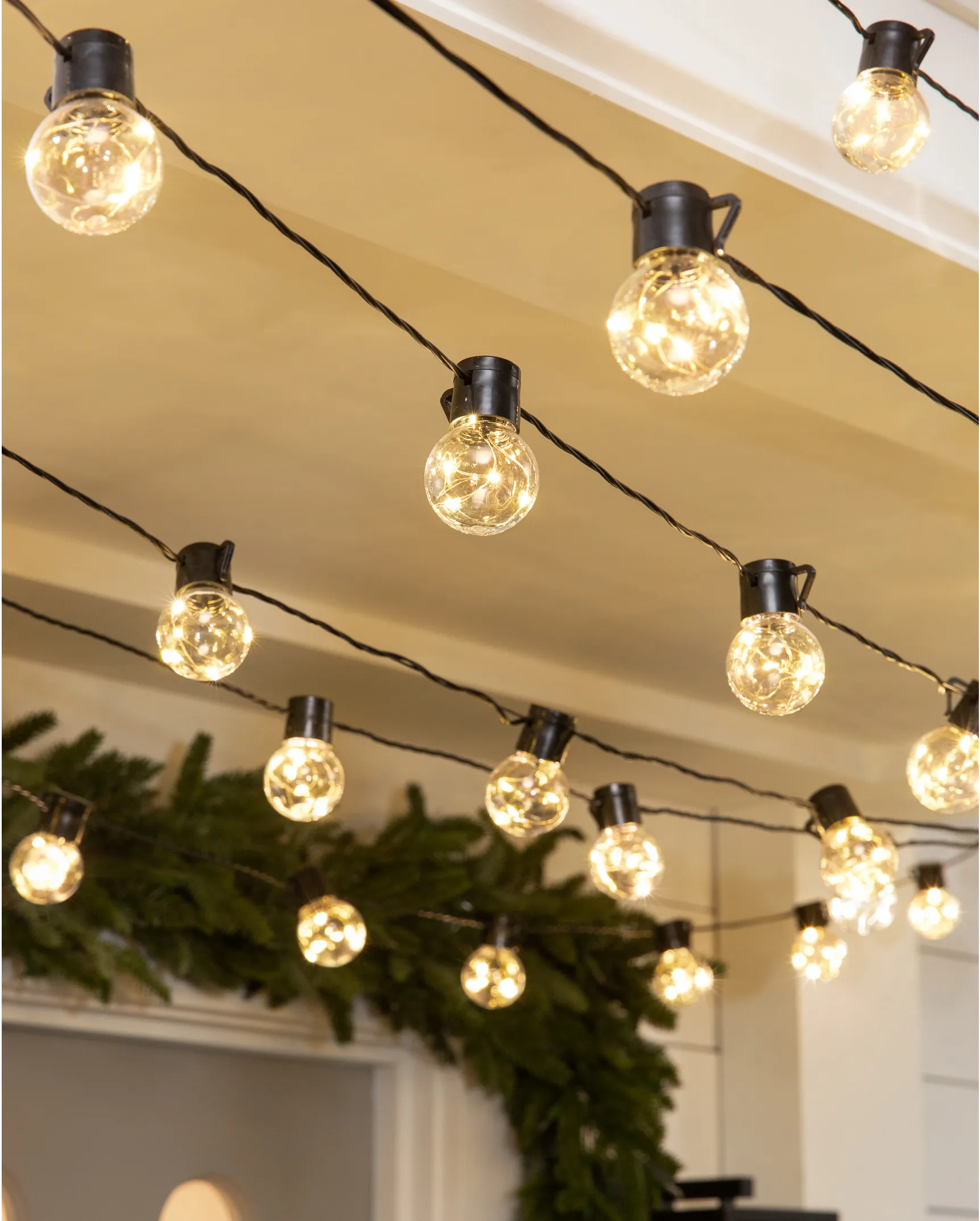 Outdoor Globe Fairy String Light Fall Decor Balsam Hill