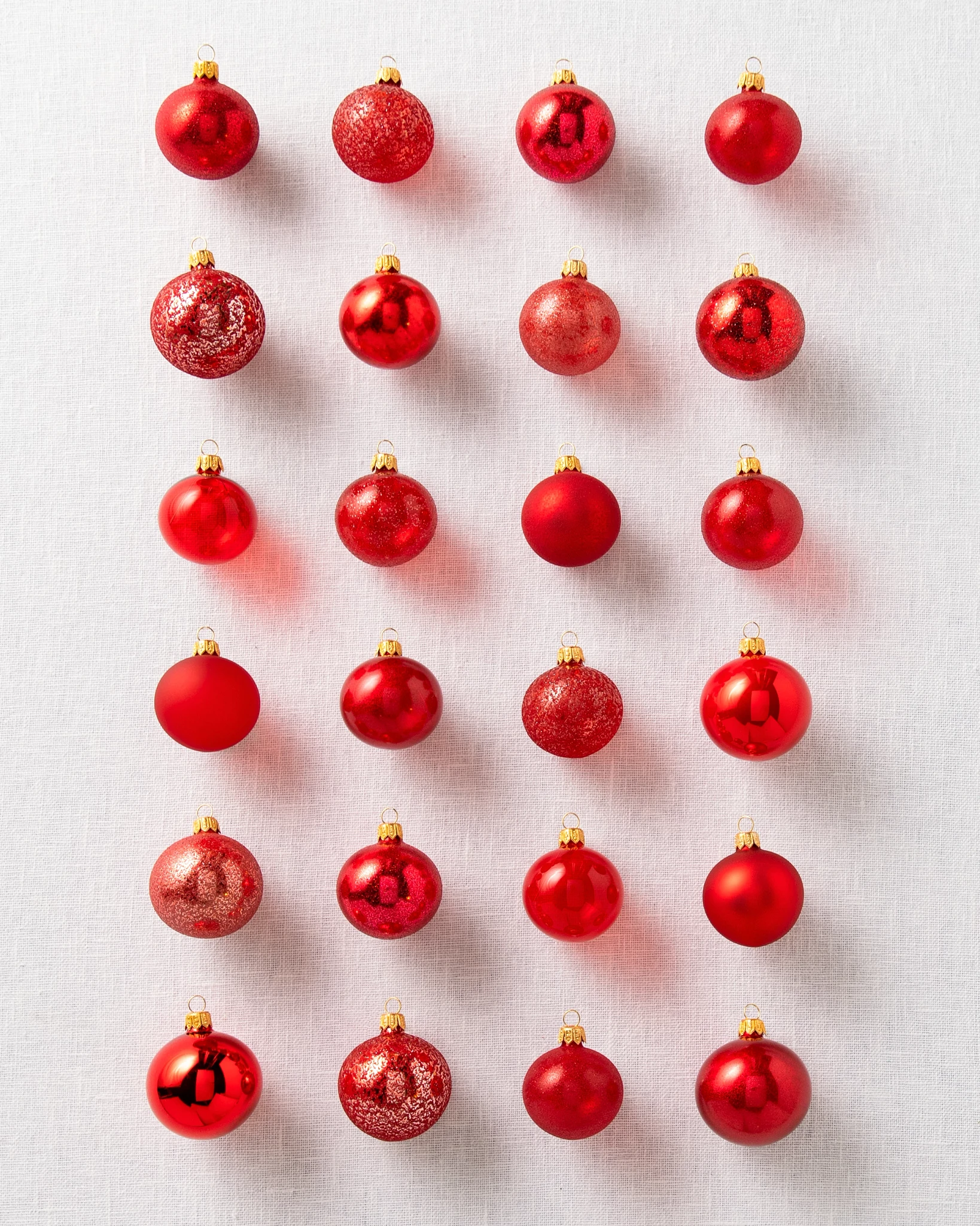Red BH Essentials Tonal Bauble Set