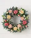 Outdoor Provence Rose Wreath by Balsam Hill SSC 10