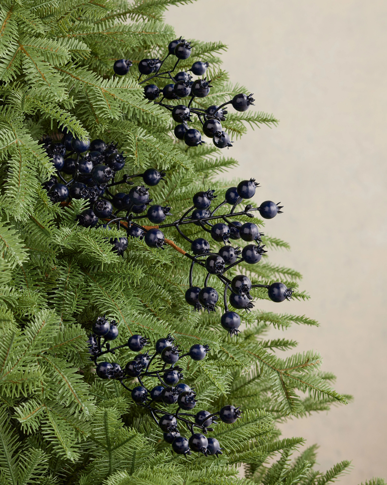 Blueberry Christmas Pick Set