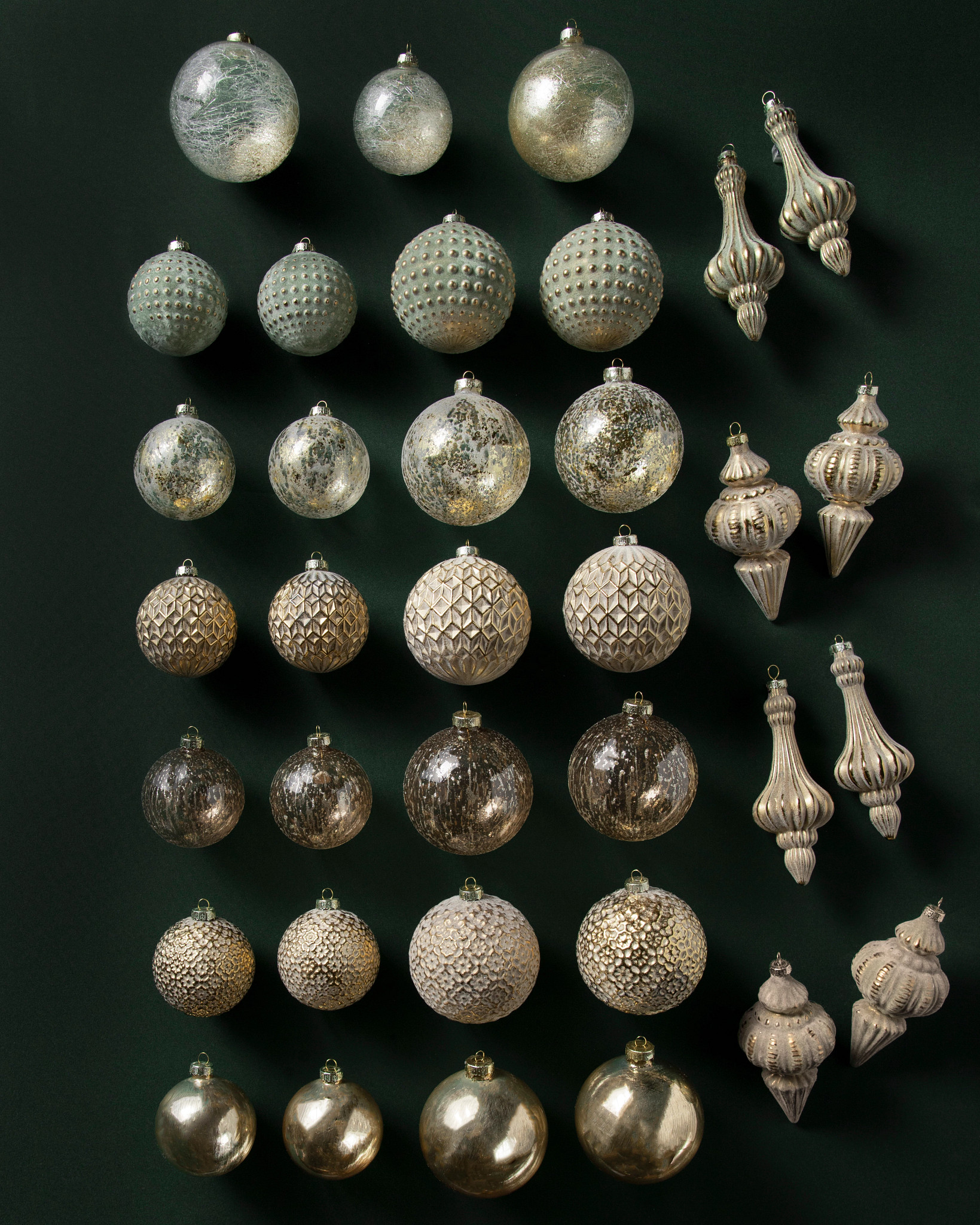 Burnished Metals Christmas Ornament Set Balsam Hill AU