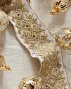 5x5 Yards Biltmore Gilded Ribbon by Balsam Hill SSC 40