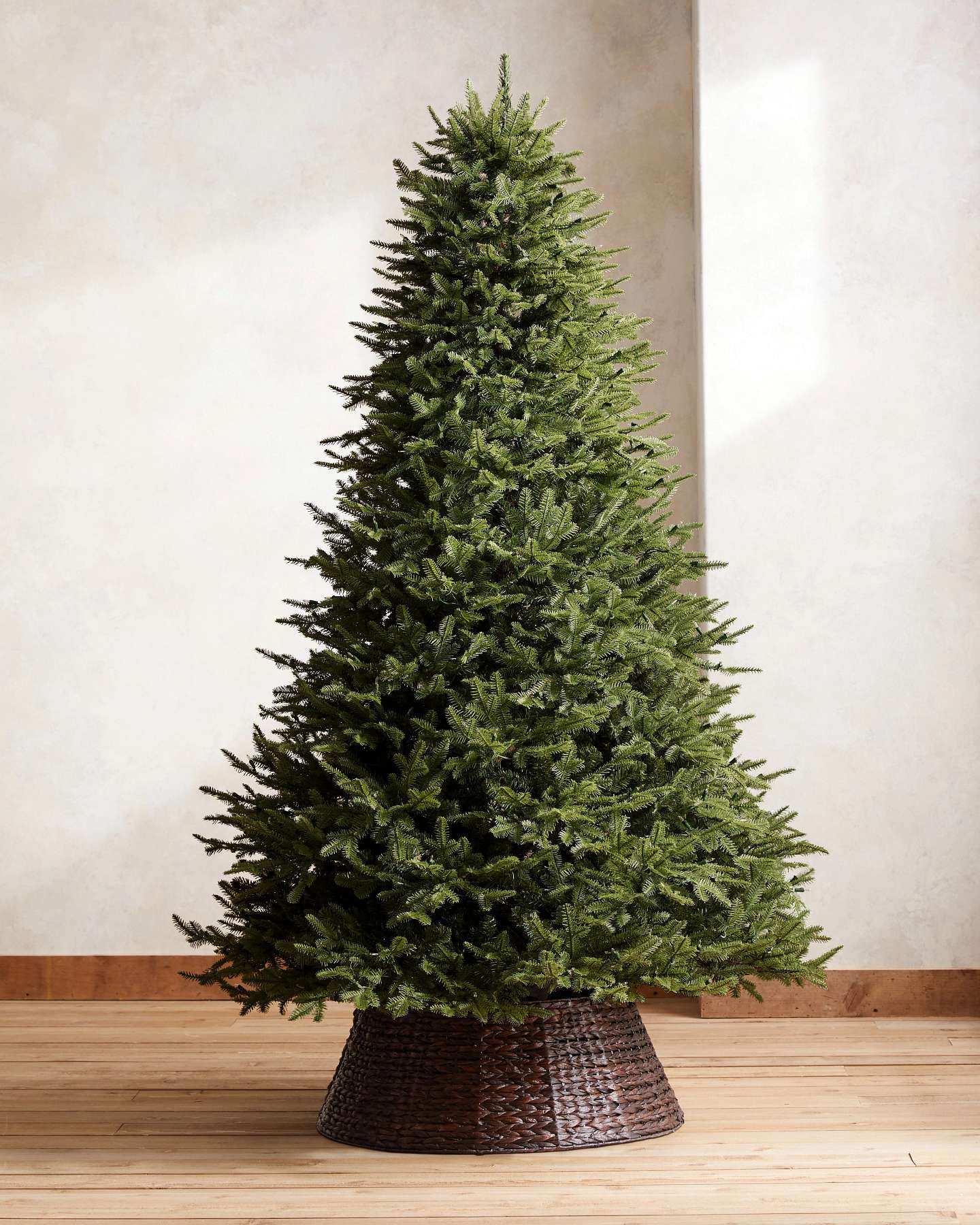 Balsam Hill Balsam Fir Flip Artificial Christmas Tree Cozy Christmas Setting