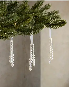Pearl Drops Ornament Set Pearl Drops Ornament Set