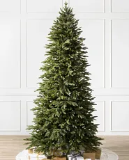 Artificial Christmas tree with a slim shape