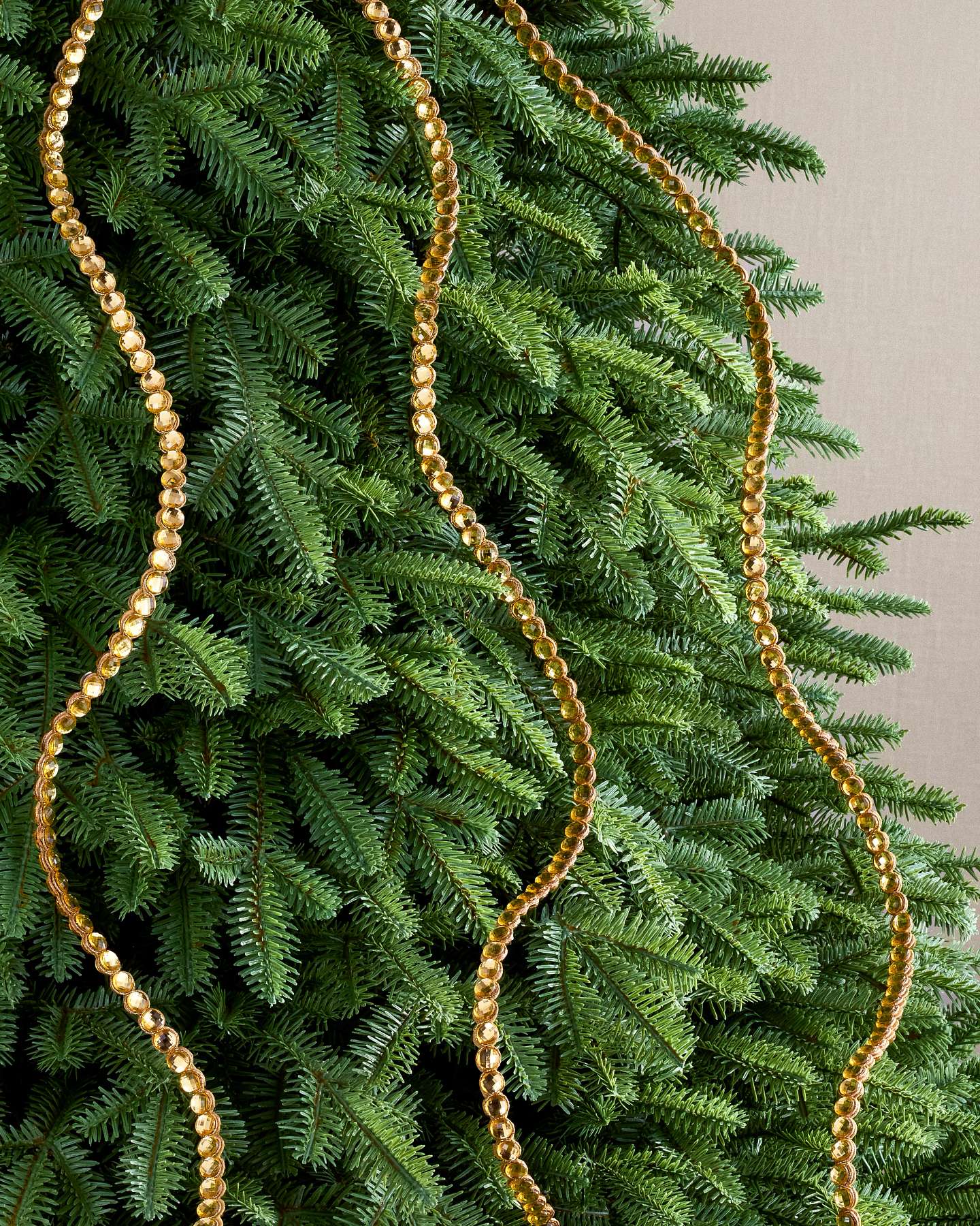 10yds x 0.5"w Jeweled Tree Garland