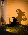 Outdoor Illuminated Trick-or-Treat Dog Silhouette by Balsam Hill SSC
