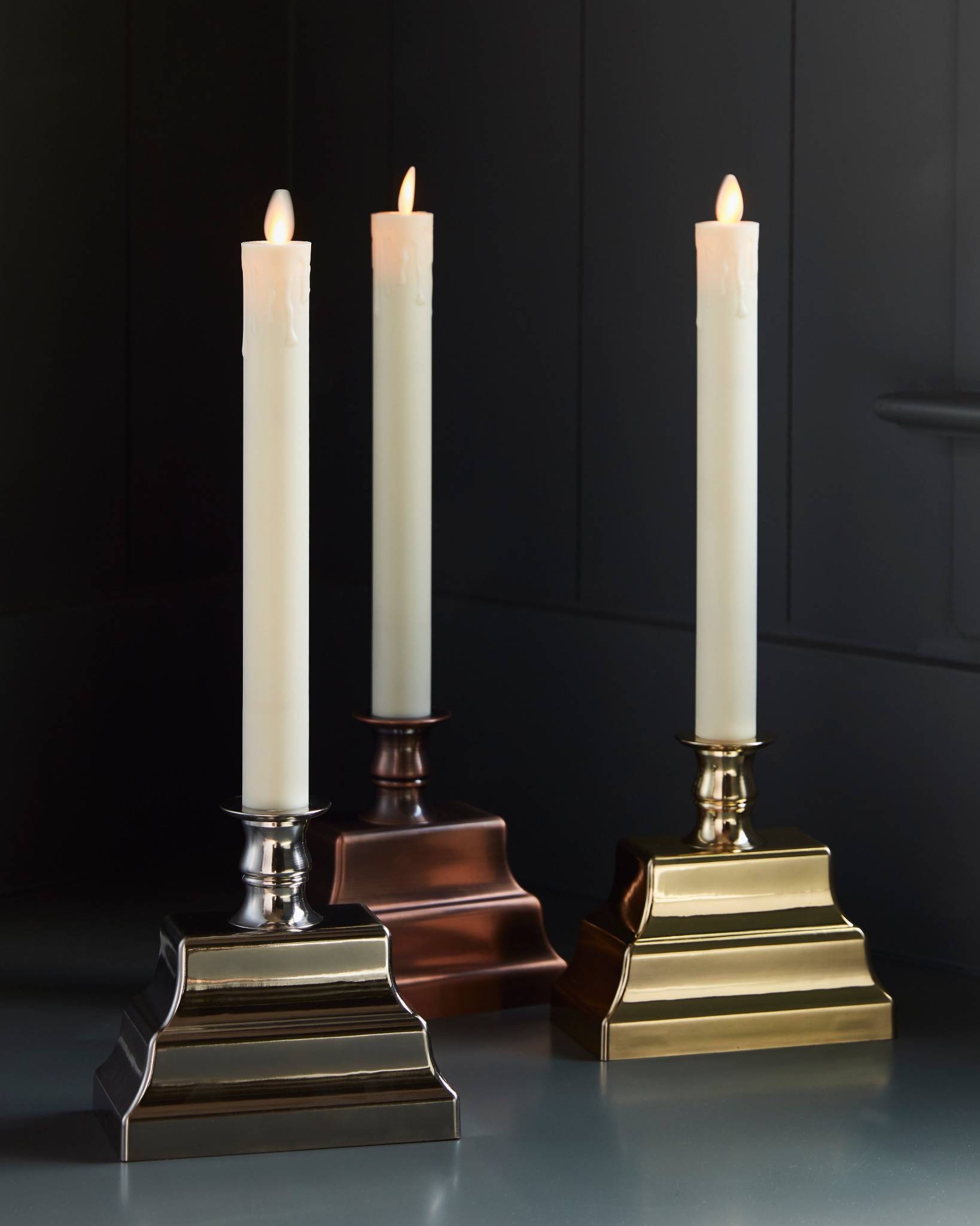 Bougies à flamme vacillante LED Miracle Flame Balsam Hill Bougies à flamme vacillante LED Miracle Flame Balsam Hill