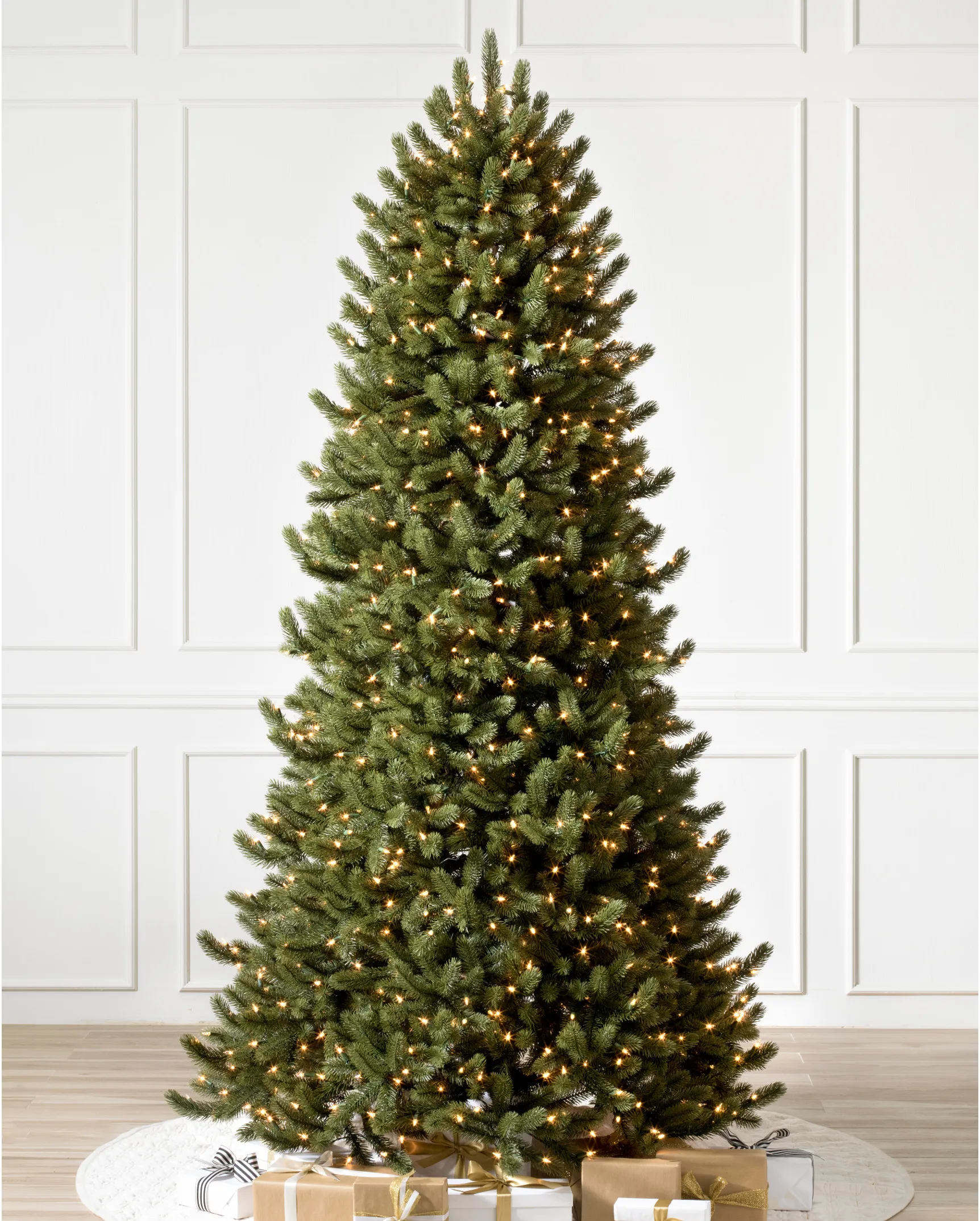 Vermont White Spruce Narrow Artificial Christmas Trees