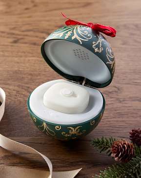 Boule verte diffuseur de parfum Senteur de fêtes Boule verte diffuseur de parfum Senteur de fêtes