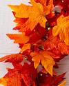 Outdoor Autumn Maple Wreath Closeup 10 by Balsam Hill