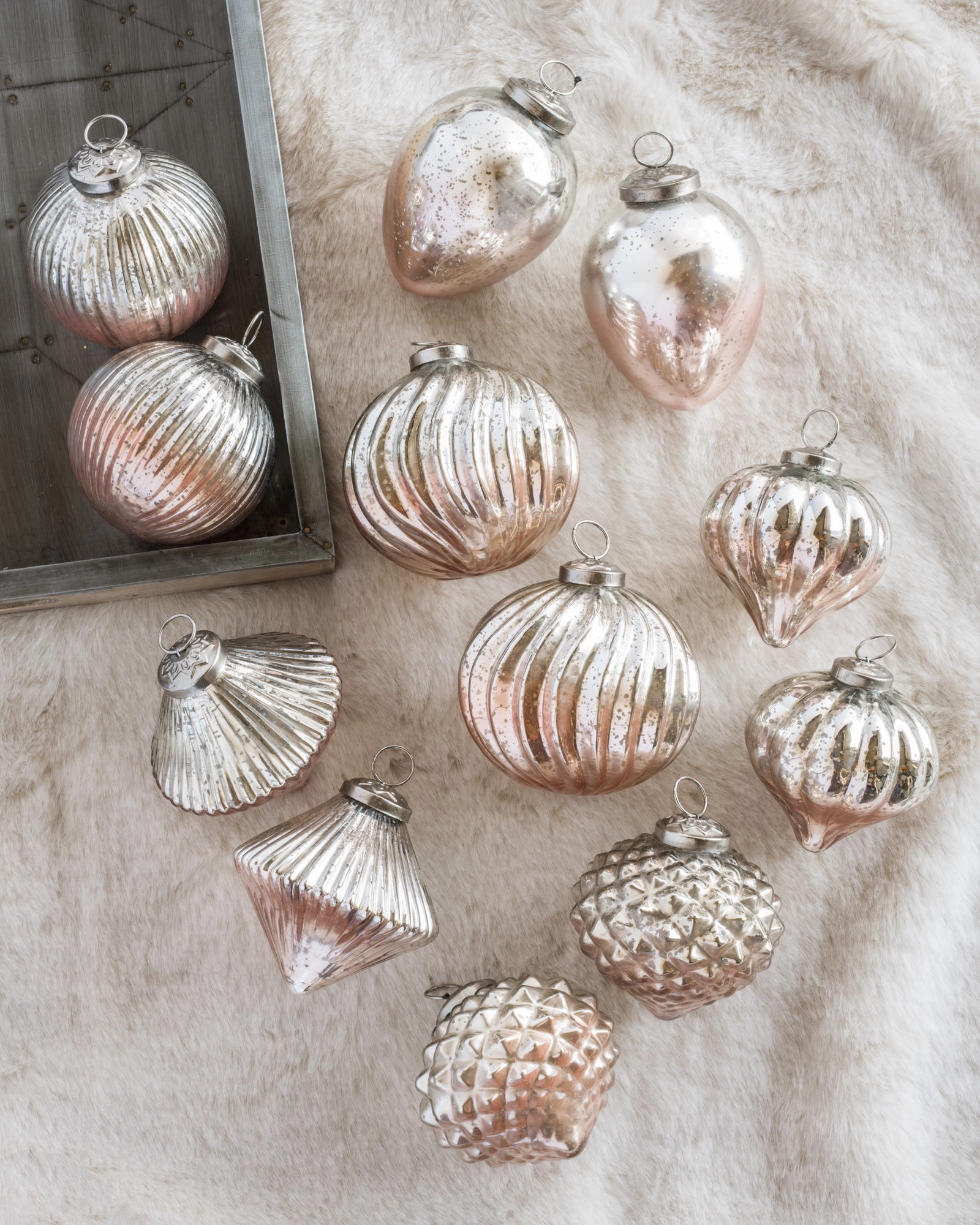 French Country Ombre Christmas Ornament Set Balsam Hill