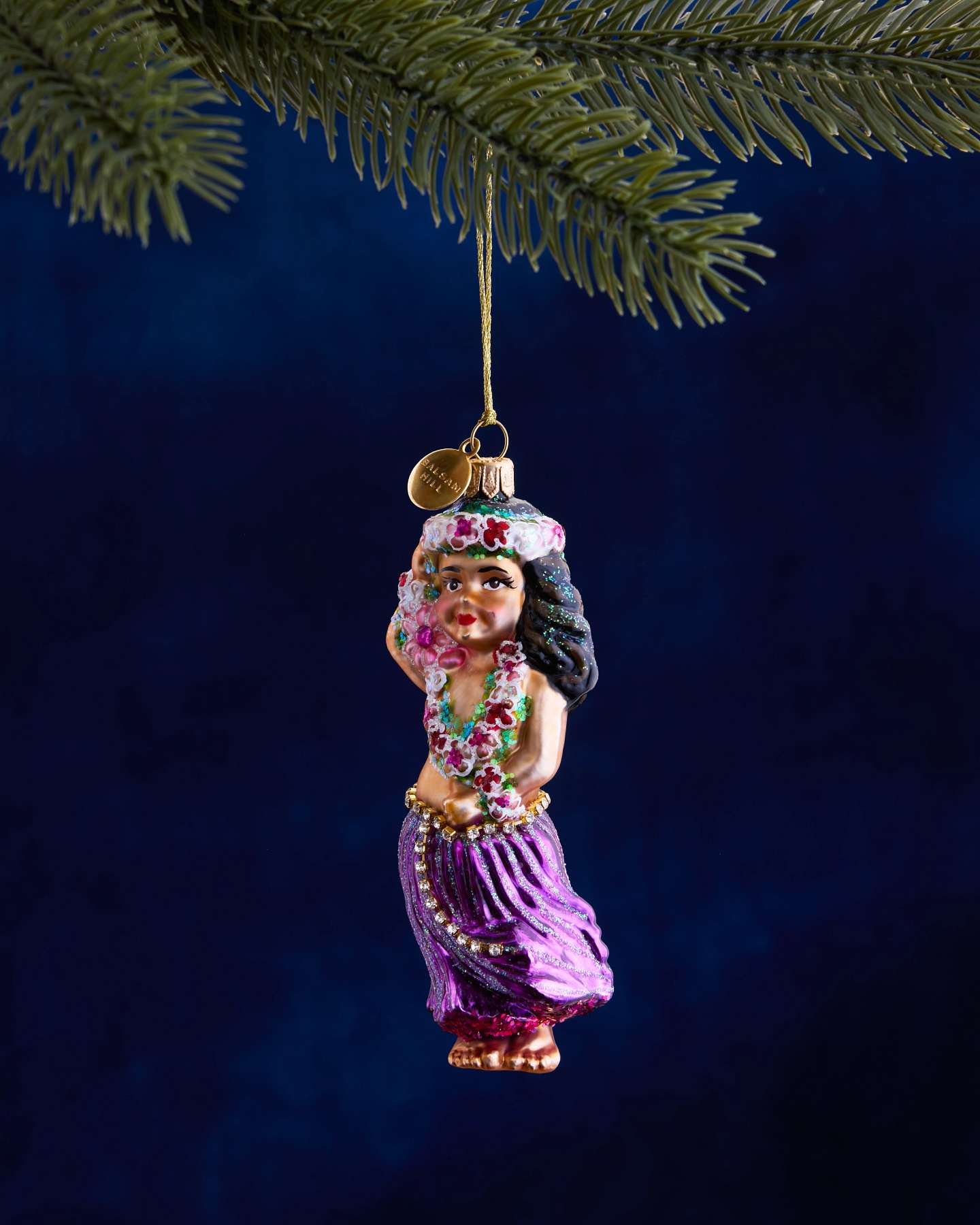 Balsam Hill Studio Hula Dancer Ornament